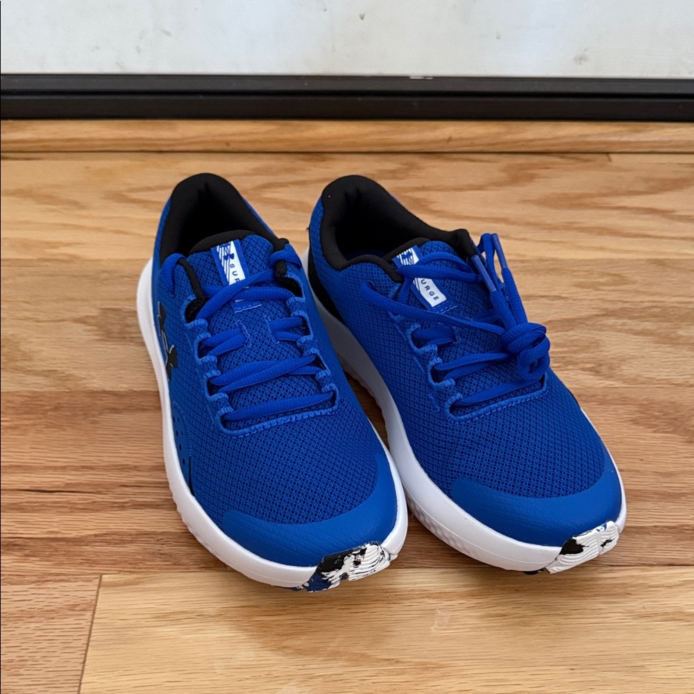 Under Armour Kids Shoes in Blue and White